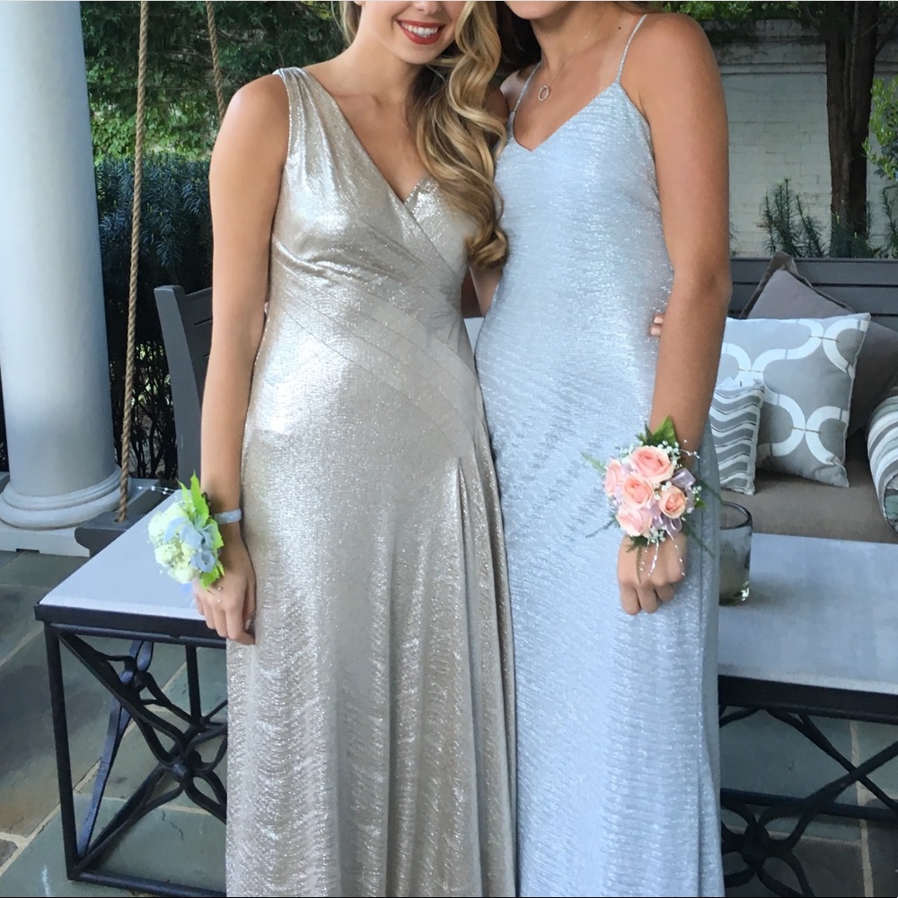 Silver gown